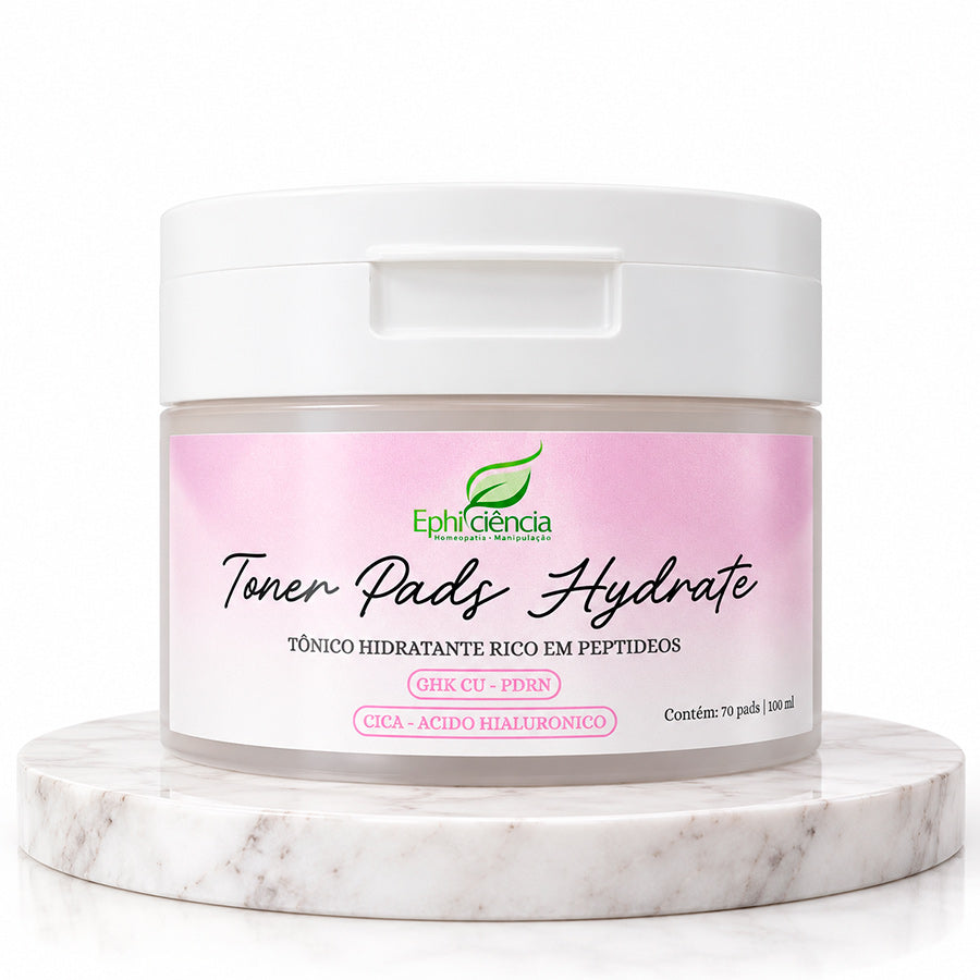 Toner Pads Hydrate | Tônico Hidradante Rico em Peptídeos